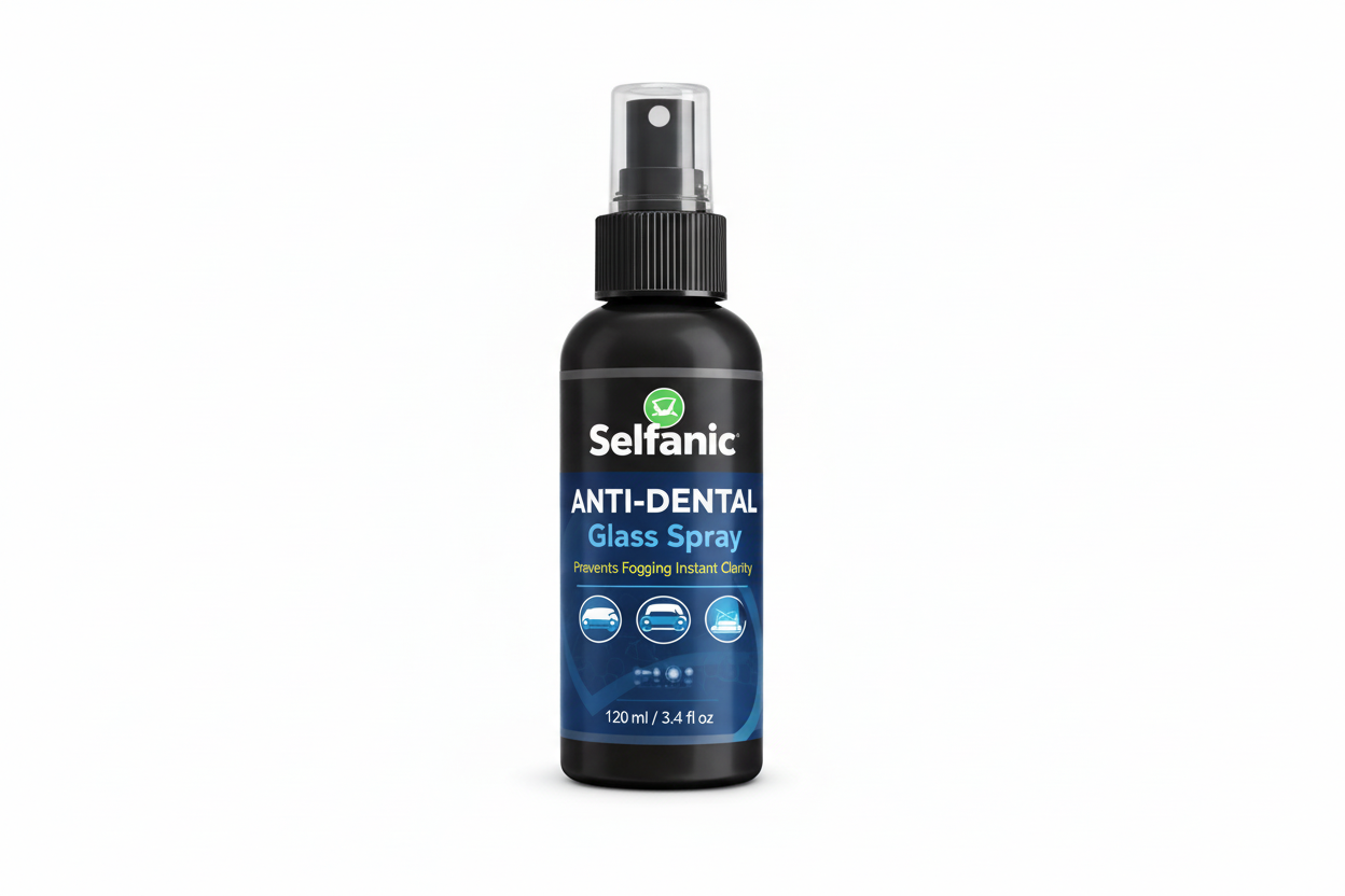 Selfanic Car Visibility Combo Kit – Anti Fog Spray + Windshield Cleaner + Washer Tablets